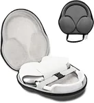 This AirPods Max headphone case comes with a comfortable hand strap and weighs only 0.5 lb, the AirPods Max Headphone case adds no extra burden whether you carry it in your hands, backpack, suitcase, or even hang it on a strap or hook.